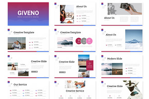 Giveno - Powerpoint Template