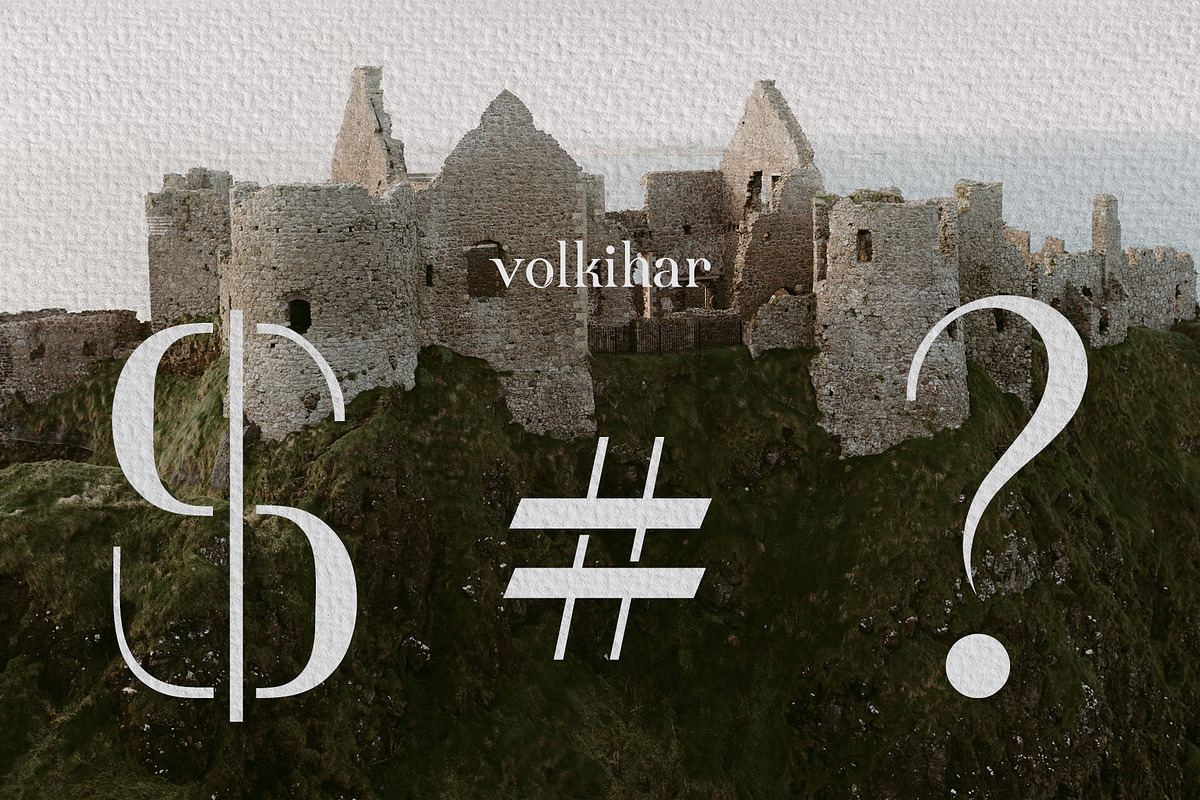 Volkihar | Modern Serif Font, a Serif Font by Voleshads (Photo 6 of 6)