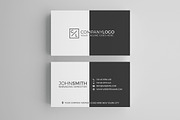 Minimal Modern Business Card Design, a Business Card Template by Shahjhan (Thumbnail 2 of 3)
