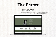 Google Sites Theme | The Barber, a Templates & Theme by She Designs Things (Thumbnail 3 of 8)