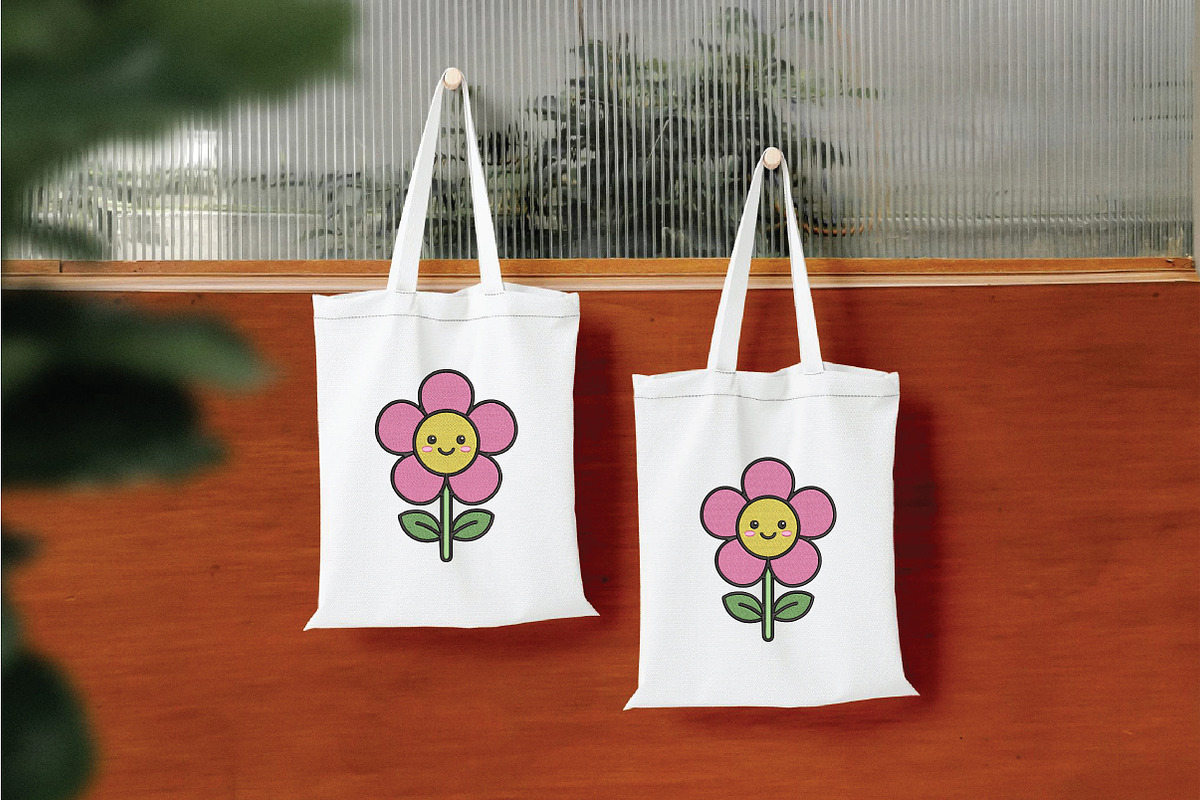 Flower Embroidery Design, an Illustration by DreamArtGraphic (Photo 3 of 4)