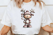 Christmas Candy Cane Characters, an Illustration by Libby Wishes (Thumbnail 4 of 7)