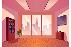 Office interior, workplace, an Object Illustration by Things for designers