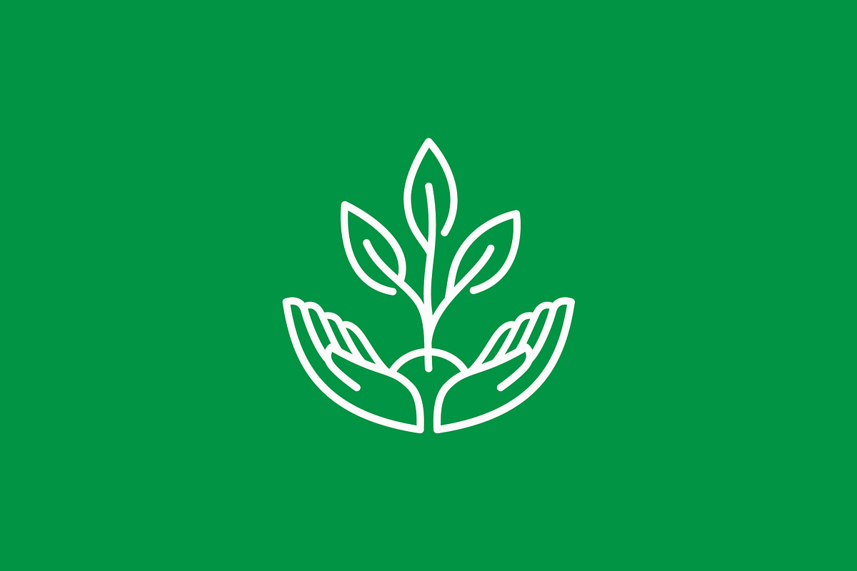 Logo Grow and Seedling Plant Nature, a Branding & Logo Template by Signatoro (Photo 2 of 3)