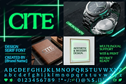 Cite | A Refined Minimalist Serif, a Serif Font by Astuti Studio (Thumbnail 4 of 25)