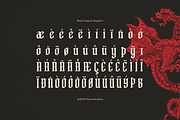 Mythic Griffin | Blackletter Font, a Blackletter Font by Denustudios (Thumbnail 11 of 12)