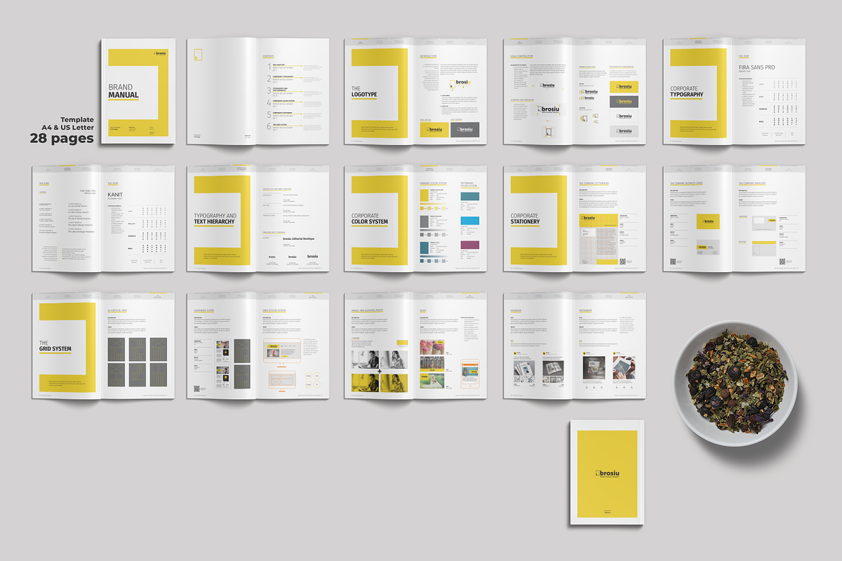 Brand Manual, a Templates & Theme by StockInDesign (Photo 10 of 10)