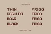 Frigo, a Sans Serif Font by twinstd (Thumbnail 2 of 11)
