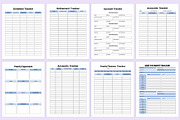 2025 Financial Planner For Canva, a Stationery Template by Shumaya (Thumbnail 4 of 6)