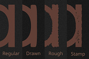 Napzer Vintage, a Sans Serif Font by Craft Supply Co. (Thumbnail 3 of 8)