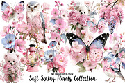 Soft Spring Florals Collection, an Illustration by Designworld (Thumbnail 1 of 5)