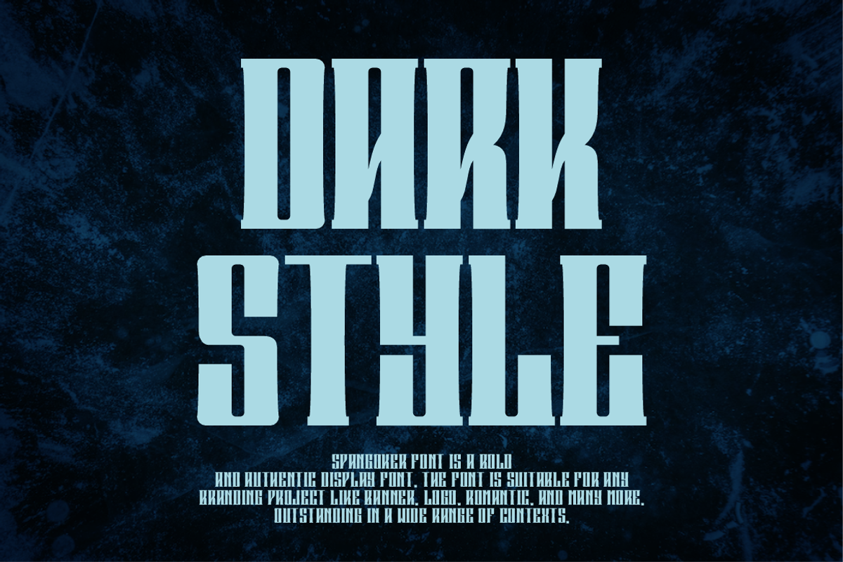 Spangoker, a Serif Font by QR Design Studio (Photo 3 of 9)