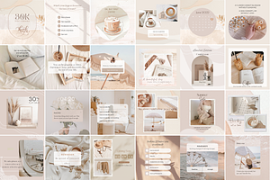 Aesthetic Instagram Template CANVA