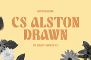 CS Alston Drawn, a Serif Font by Craft Supply Co. (Thumbnail 1 of 8)