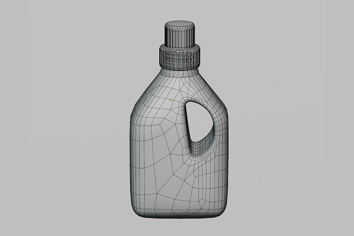Detergent Bottle, an Object 3D Model by fahad121 (Photo 6 of 7)