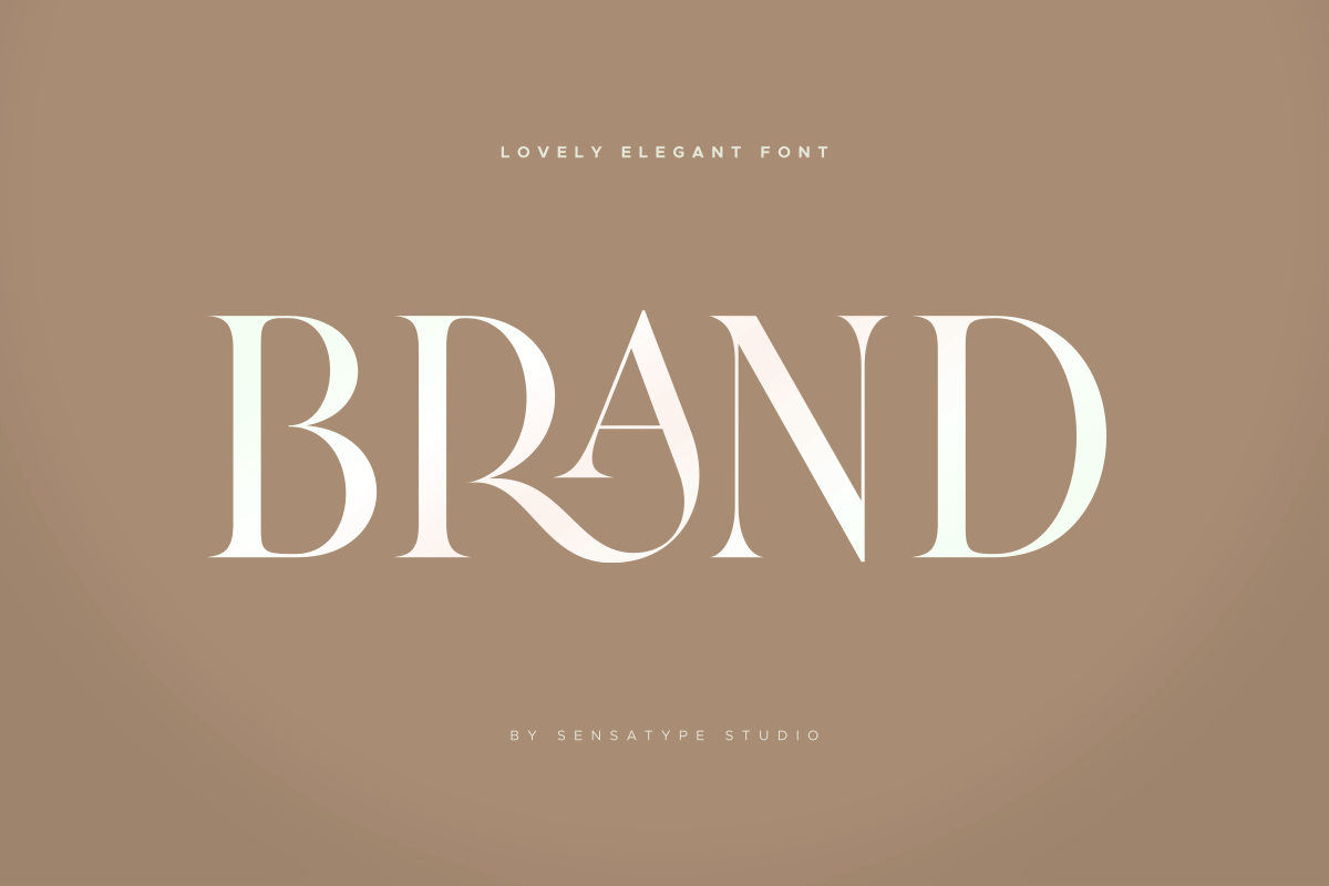 Brand - Lovely Elegant Font, a Serif Font by Sensatype (Photo 14 of 14)