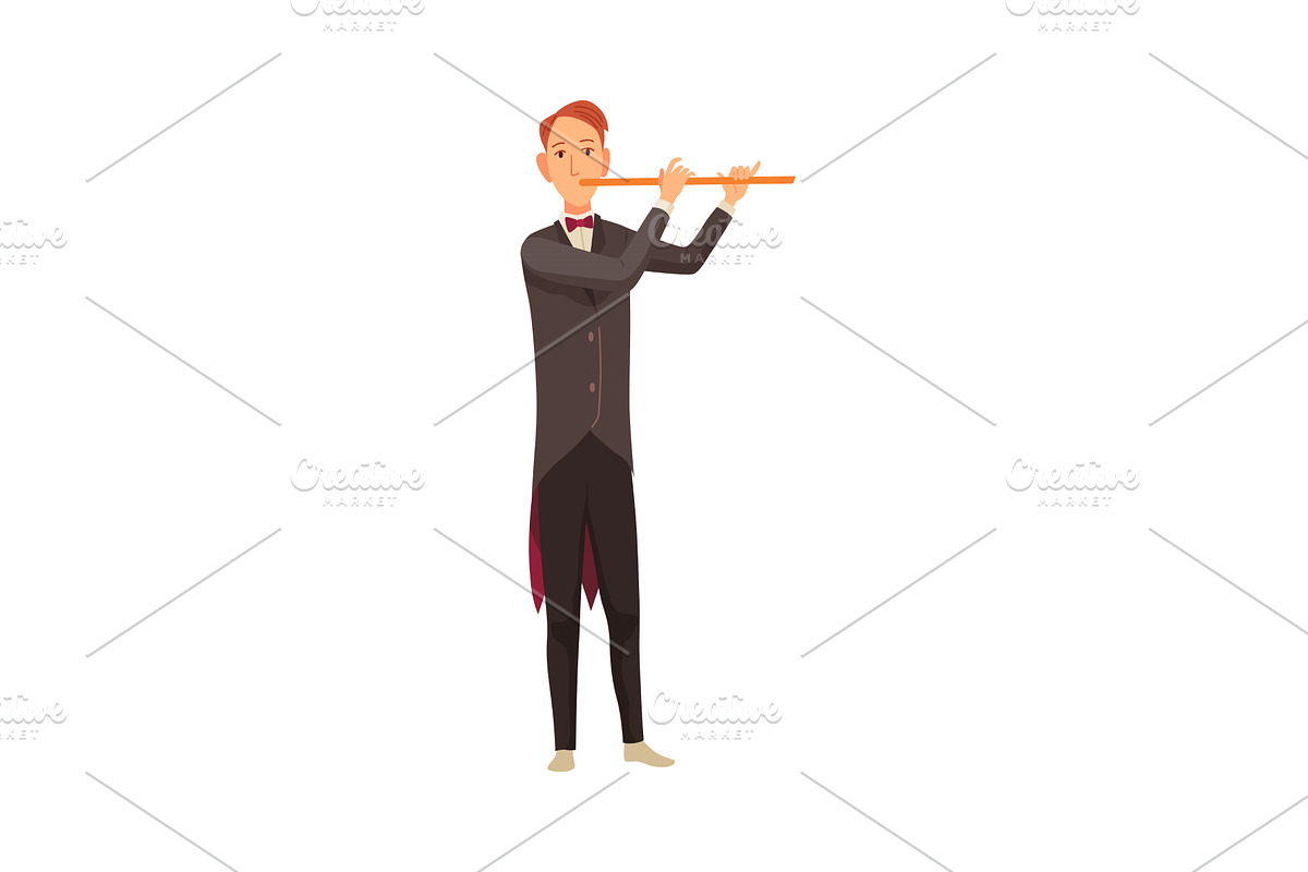 A distinguished man in an elegant, an Illustration by the8monkey