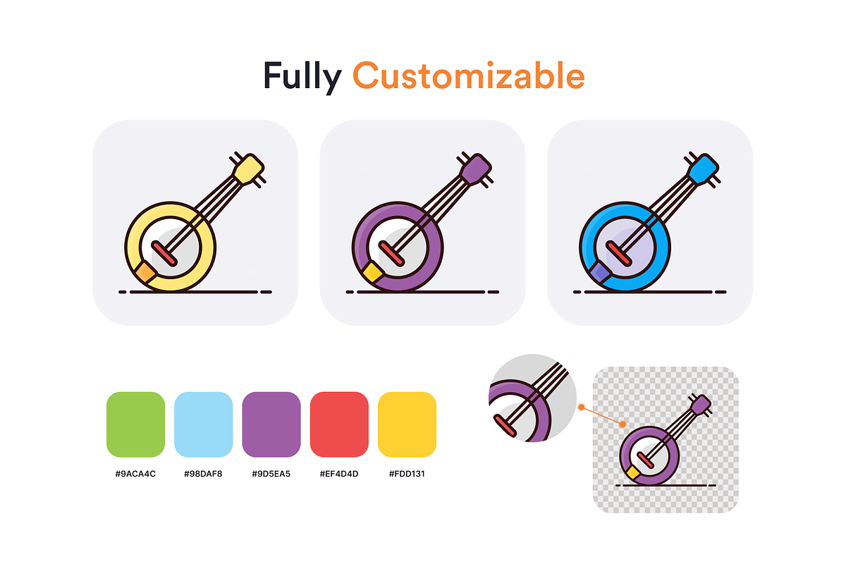 Multimedia Icon Set, a Duotone Icon by Brickclay (Photo 4 of 9)