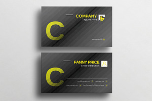 Business Card, a Business Card Template by MightyDesign
