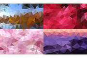 20 triangle backgrounds, a Pattern Graphic by Xella Design (Thumbnail 6 of 8)