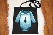 Baby’s 1st Blue Christmas Clipart, a Graphic by designcity5 (Thumbnail 4 of 5)