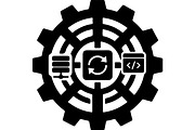Gear and technology icons, a Technology Illustration by abu67222 (Thumbnail 10 of 13)