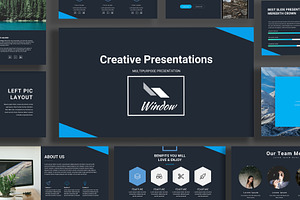 Window Creative Google Slides