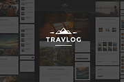 Travlog - A Traveler Blogging Theme, a WordPress Template by gbobbd (Thumbnail 1 of 2)