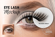 Beauty Makeup Digital Eyelash PNG, a Layer Style Add-On by HaywireMedia & Mockups (Thumbnail 1 of 2)