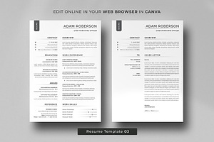 Resume Template Pack