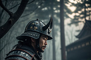 Japanese Samurai Warrior Photos, a Person Illustration by StockVerse Creative (Thumbnail 3 of 4)