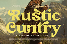 Rustic Cuntry Modern Vintage Serif