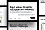 Showcasy - A Personal Portfolio Webs, an UI Kit Template by dhuhacreative (Thumbnail 8 of 8)