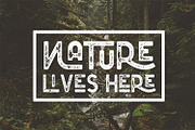 Floresto Textured Typeface, a Sans Serif Font by Kaligra.co (Thumbnail 15 of 16)