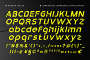 Nexium | Modern Futuristic Tech Font, a Symbol Font by Masyafi Studio (Thumbnail 5 of 8)