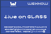 High tech font, a Font by weknow (Thumbnail 5 of 8)