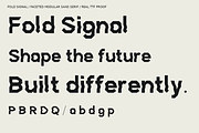 Fold Signal Faceted Modular Display, a Sans Serif Font by Colorsfav (Thumbnail 11 of 11)