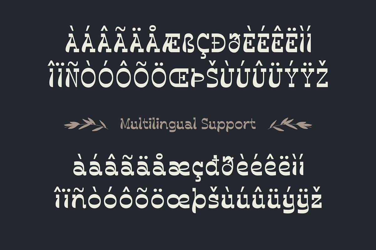Darleco | Experimental Slab Display, a Slab Serif Font by Hole Hope Design (Photo 7 of 10)