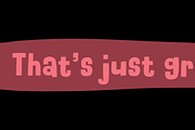 Rules For Fools! Whoo-whoo!, a Font by pizzadudedotdk (Thumbnail 5 of 8)