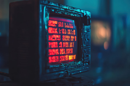 Old VHS tape playing on a vintage an, a Photo by Iftikhar Alam