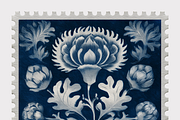Lupa Co · Cyanotype Botanical Stamps, a Texture Illustration by milatovar (Thumbnail 16 of 18)