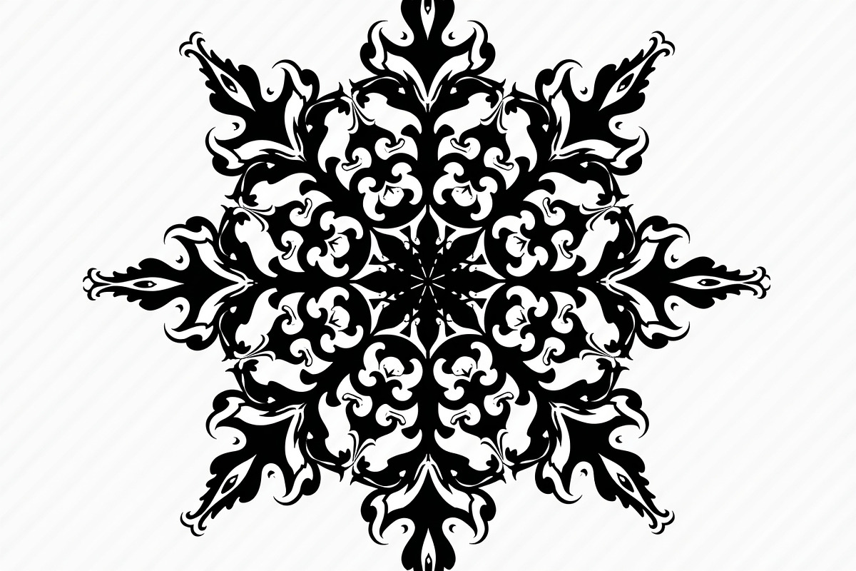 Mandala Laser Cut Files Bundle, an Illustration by yasushie (Photo 7 of 9)