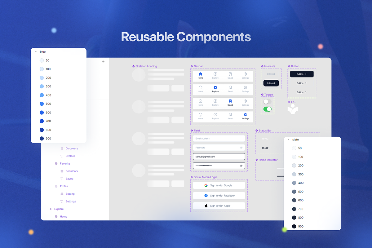 Informa - Article Mobile App UI Kit, an UI Kit Template by andrisetiawannn (Photo 5 of 5)