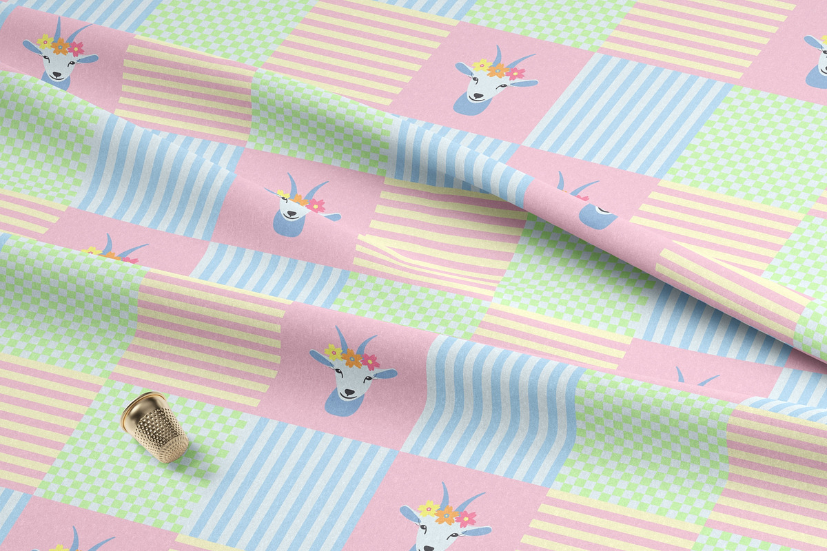 Spring floral & geometric patterns, a Pattern Graphic by Enia Grace (Photo 8 of 10)