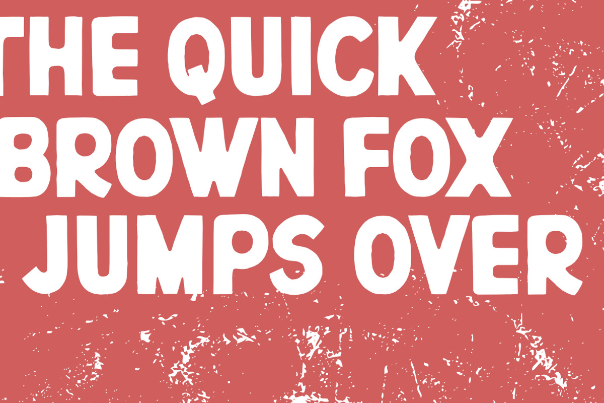 Majhinto - Rough Vintage Font, a Sans Serif Font by Bayuktx (Photo 8 of 8)