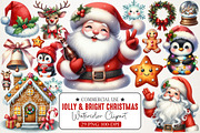 Jolly & Bright Christmas Cuties Pngs, an Illustration by RobertsArt (Thumbnail 1 of 7)