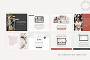 Olivia-Rose Facebook Page Templates, a Social Media Template by The Canva Template Shop (Thumbnail 4 of 5)