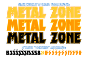 Destroyer - a heavy rock'n'roll font, a Blackletter Font by Comicraft Fonts (Thumbnail 3 of 4)