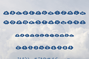 Cloud 9 - A display font, a Symbol Font by Iasan Design (Thumbnail 4 of 7)