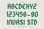 Overgreed - Rounded Blackletter, a Blackletter Font by Invasi Studio (Thumbnail 3 of 10)